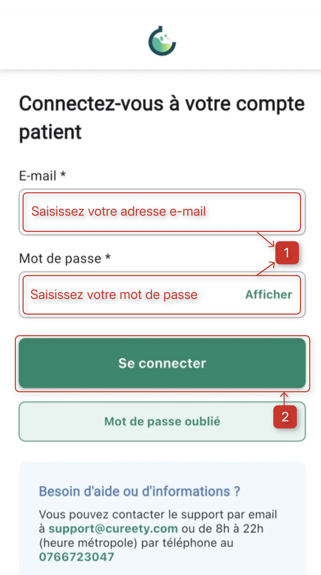 Patient Account Login Interface.png